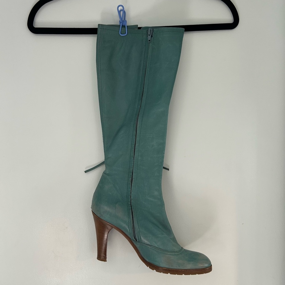Vintage Marc Jacobs - Lace Up Heeled Boots - Made in Italy - Picture 4 of 5